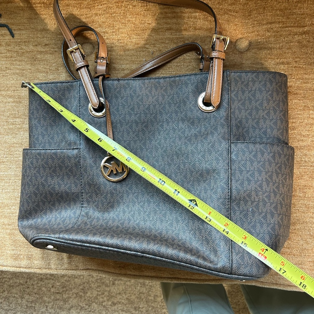 Michael Kors Brown Tote Purse - Picture 12 of 13